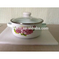 3 pcs enamelware surgical steel cookware in china